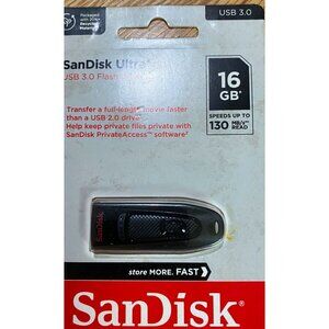 SanDisk USB drive 3.0 16GB drive new